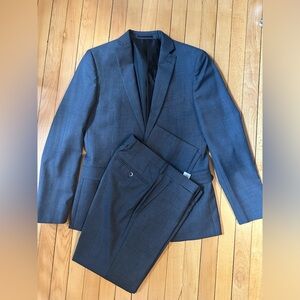 TM Lewin Two Piece Navy Suit